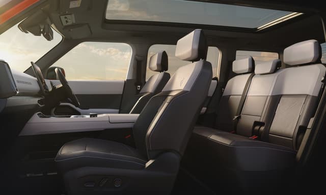 Ford Bronco Basecamp interior and dash