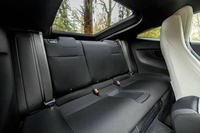 2026 Honda Prelude rear seats