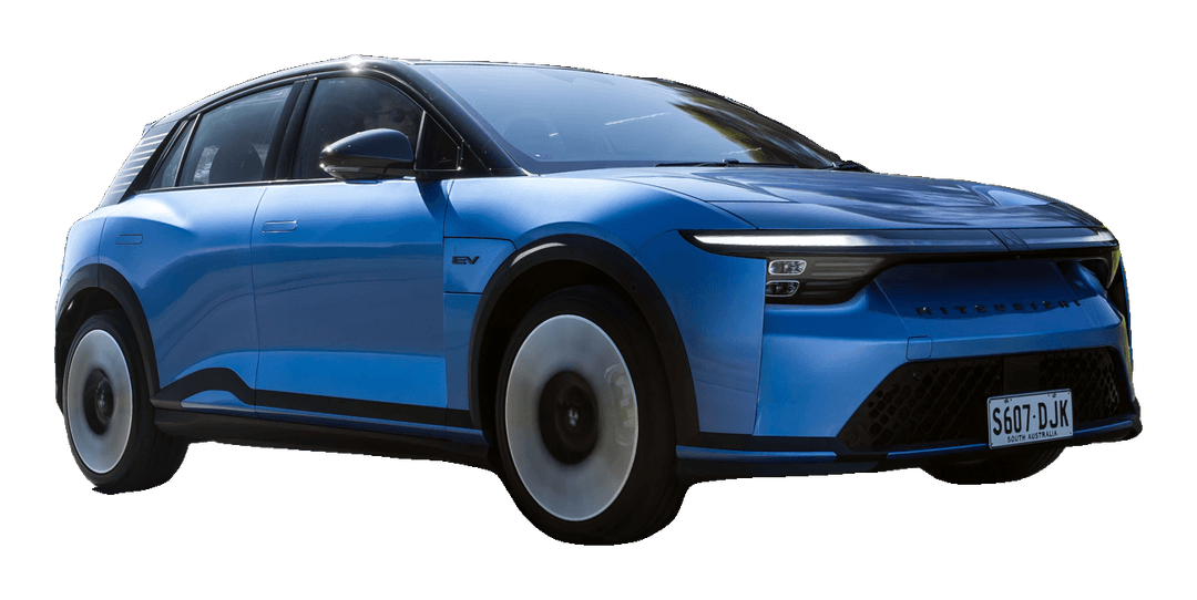 2027 Mitsubishi ASX VR-e electric SUV in Pacific Blue