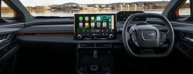 2026 Subaru Uncharted dashboard and front cabin