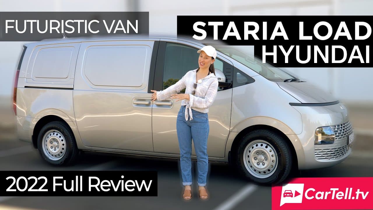 2022 Hyundai Staria Load Review, the futuristic commercial van
