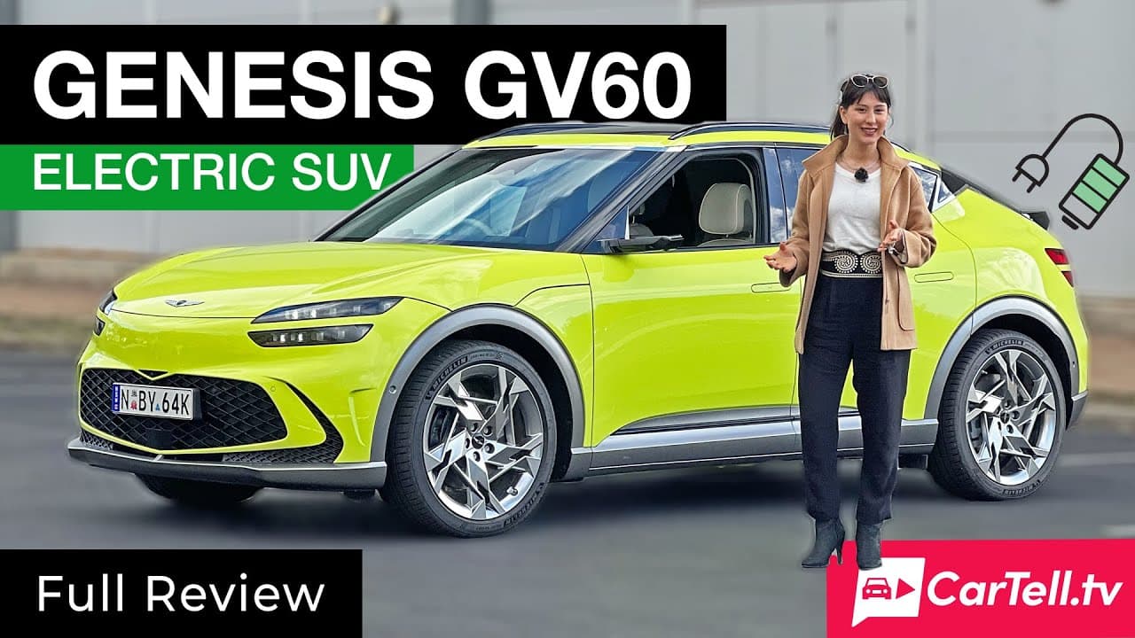 2023 Genesis GV60 AWD Performance Review, the boutique electric SUV