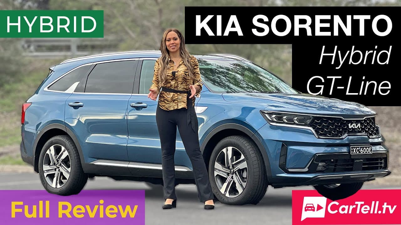 2022 Kia Sorento Hybrid GT-Line Review, the seven-seat petrol hybrid