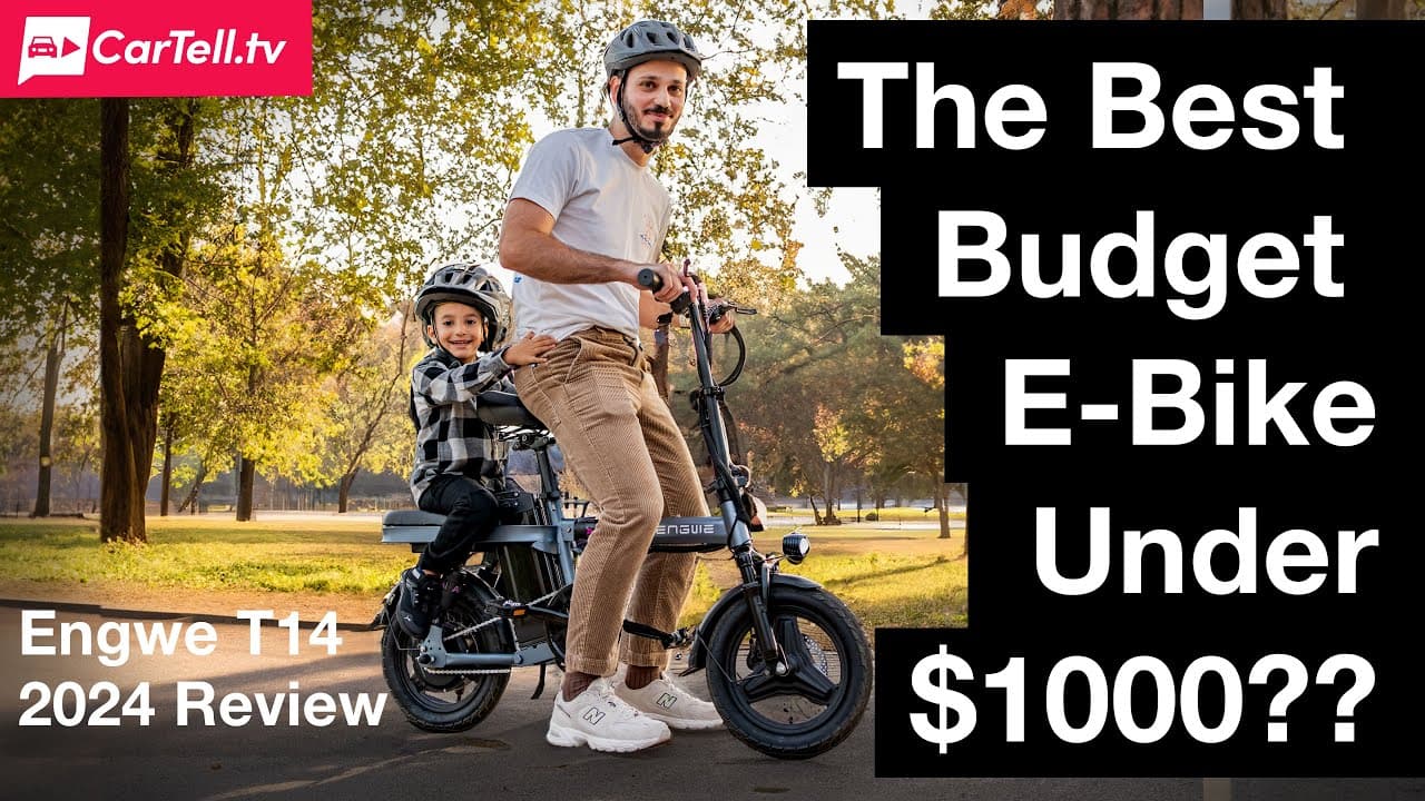 Engwe T14 E-Bike Review, the folding commuter that fits in your boot