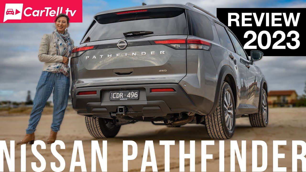 2023 Nissan Pathfinder Ti Review, the eight-seat American family SUV