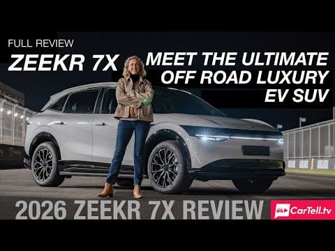 2026 ZEEKR 7X Review, the luxury Chinese EV that means it
