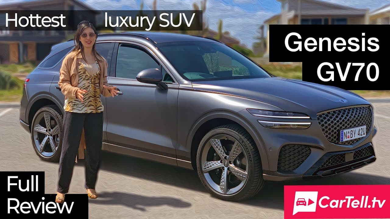 2022 Genesis GV70 V6 Twin-Turbo Sport Review, the petrol luxury SUV