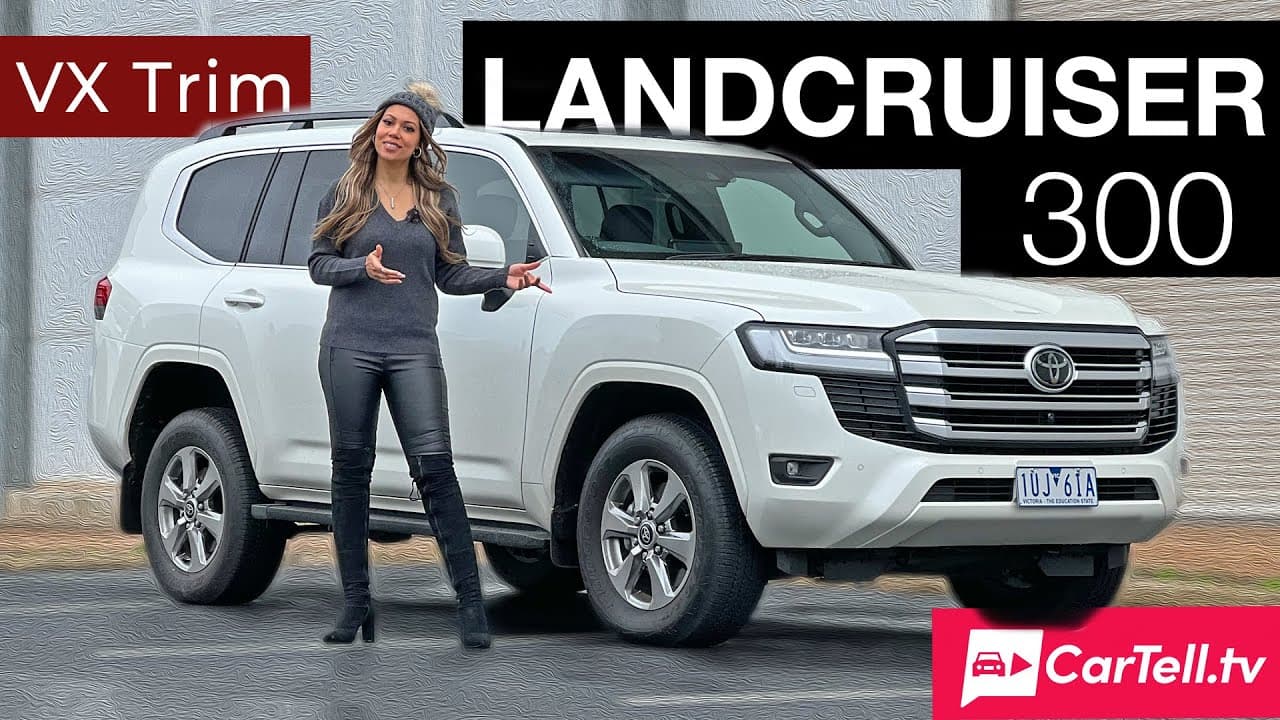 2022 Toyota LandCruiser 300 Series Review, the new flagship 4WD