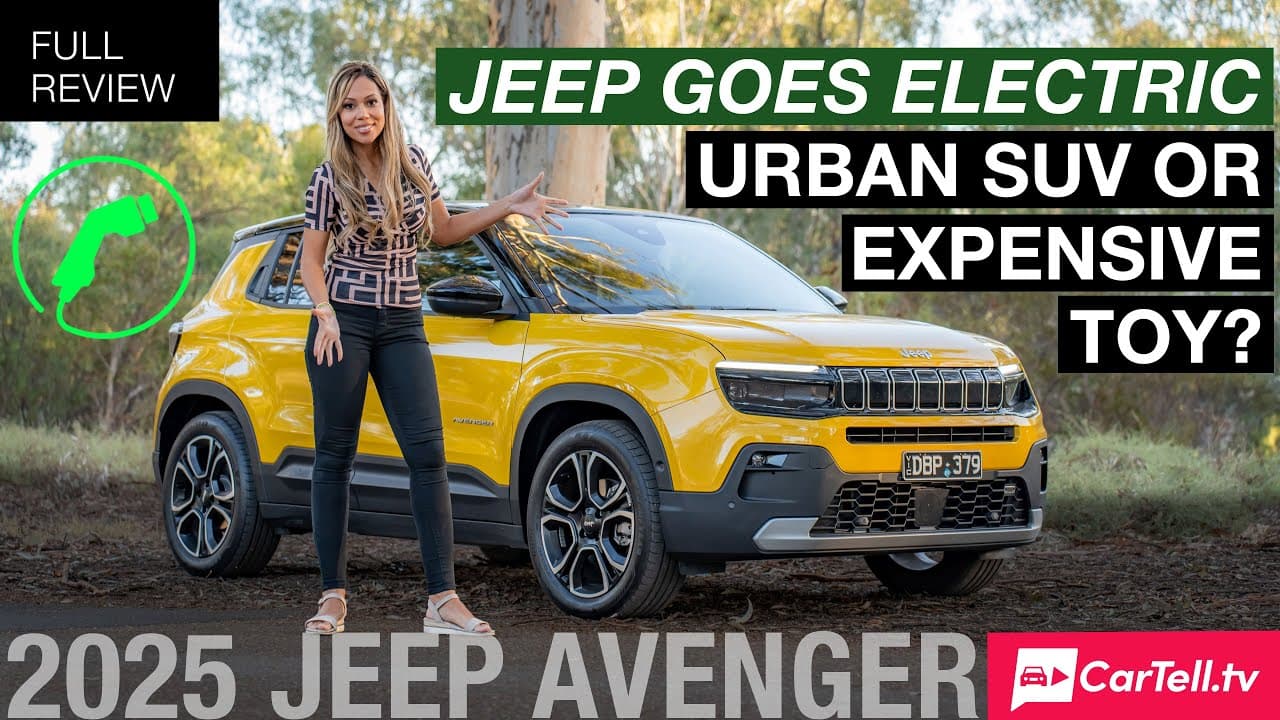 2025 Jeep Avenger Summit Review, Jeep's first proper electric SUV