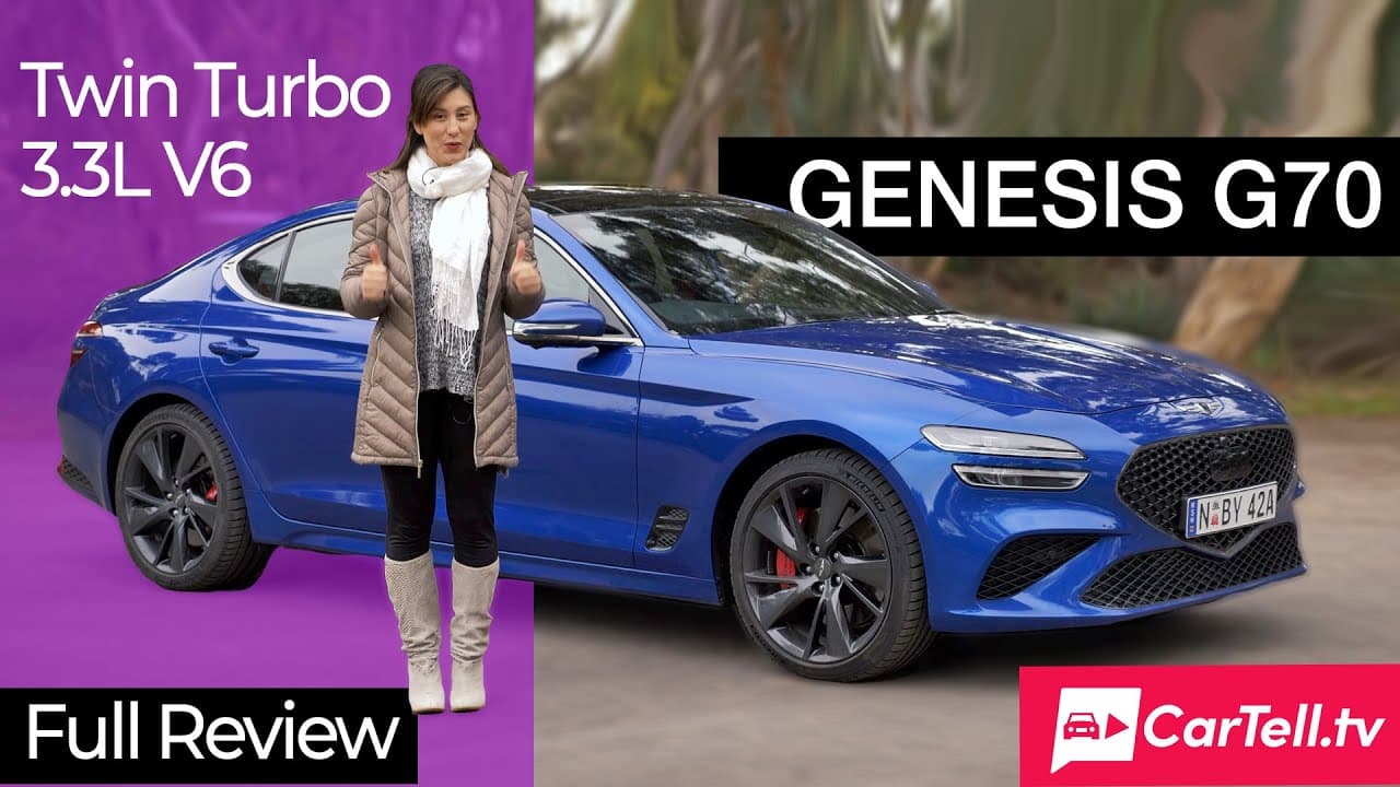 2022 Genesis G70 Sport Review, the smallest luxury Genesis sedan
