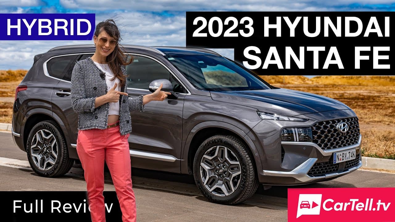 2023 Hyundai Santa Fe Hybrid Highlander Review, the pre-update hybrid debut