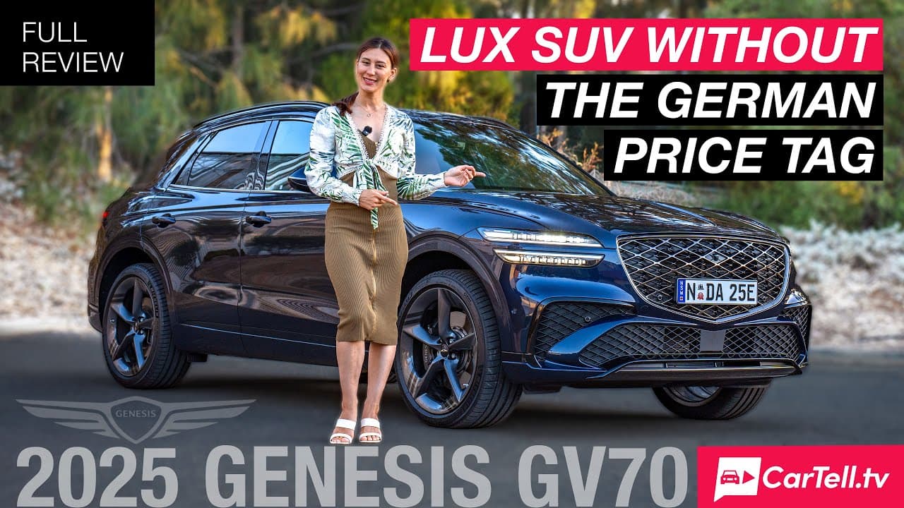 2025 Genesis GV70 Luxury SUV Review — the German price tag, without the German