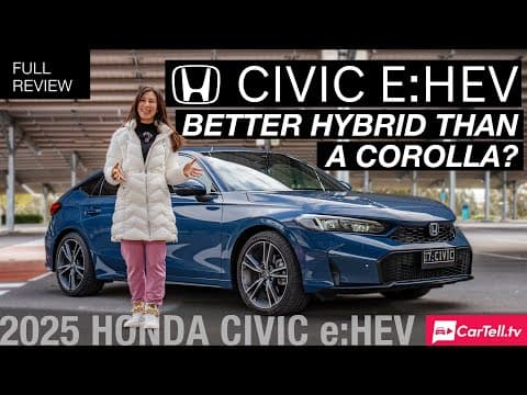 2025 Honda Civic e:HEV Review, the grown-up hatch is back