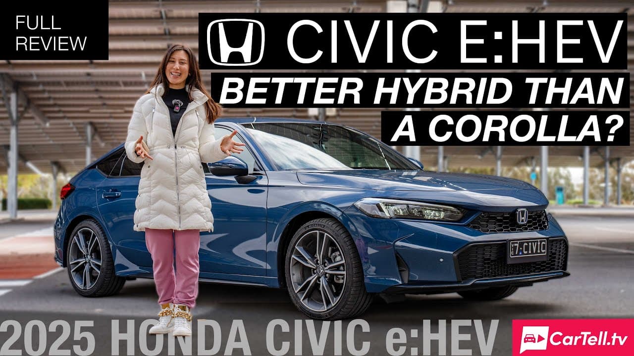 2025 Honda Civic e:HEV Review, the grown-up hatch is back