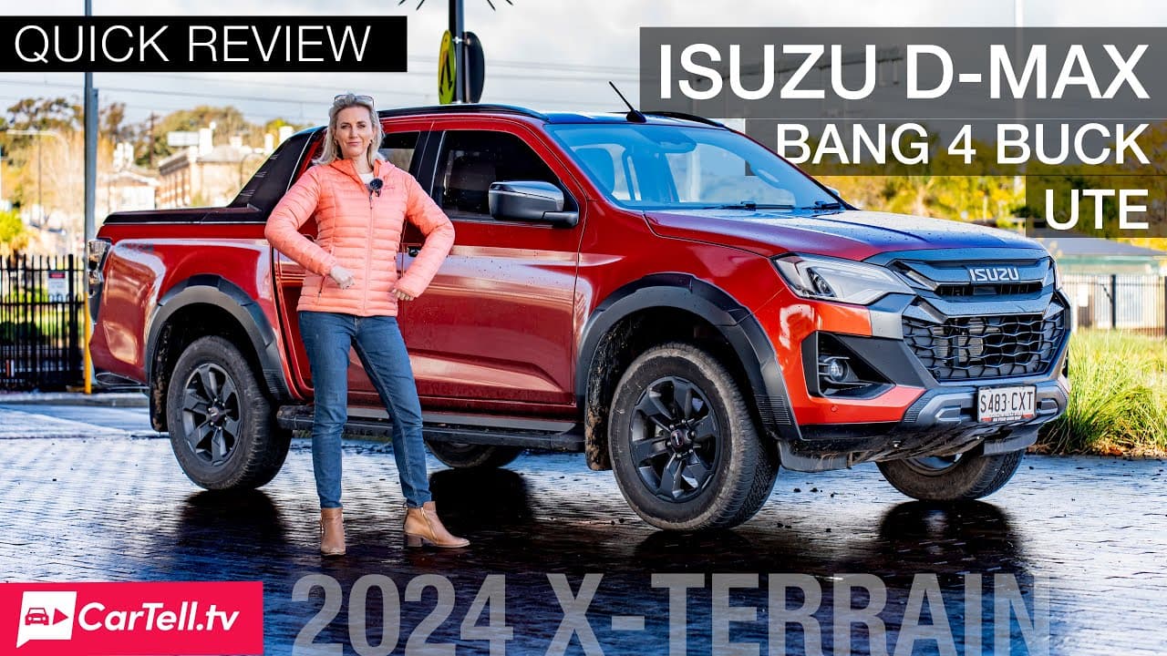 2024 Isuzu D-MAX X-TERRAIN Quick Review, Sunstone Orange and serious capability