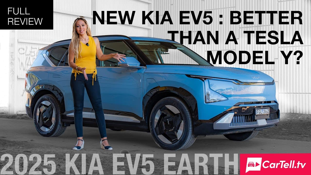 2025 Kia EV5 Earth Review, the mid-size EV that takes on Model Y