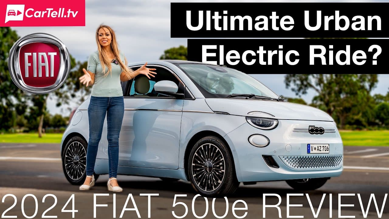 2024 Fiat 500e Review, the fully electric Italian micro