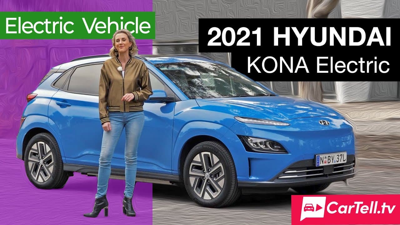 2021 Hyundai KONA Electric Highlander Review, the first-gen long-range Kona EV
