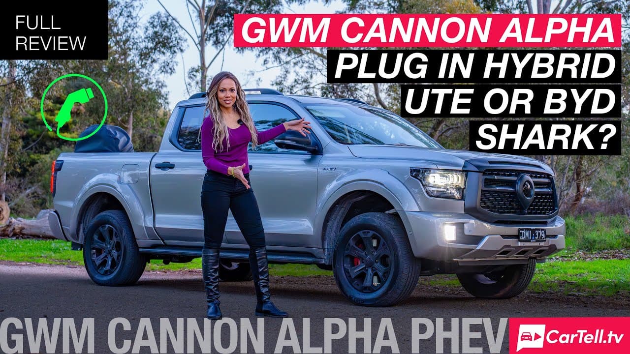 2025 GWM Cannon Alpha PHEV Review — the plug-in ute that means it