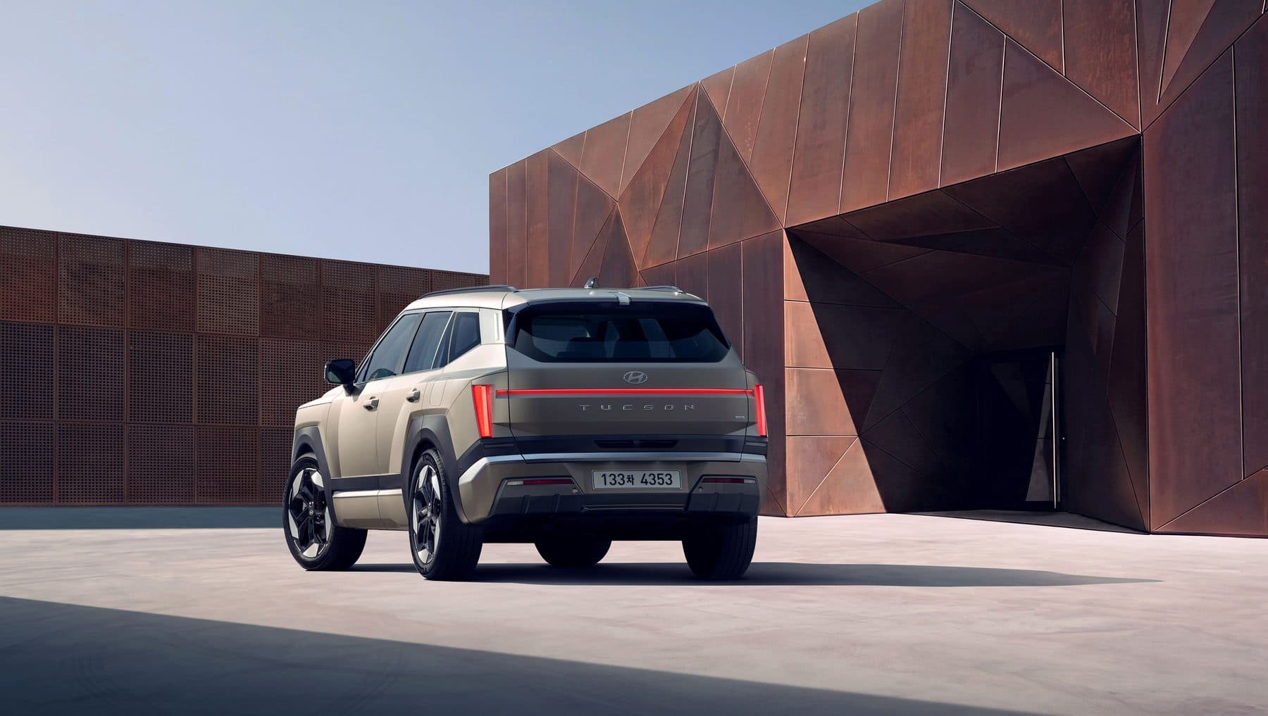 All-new Tucson rear view