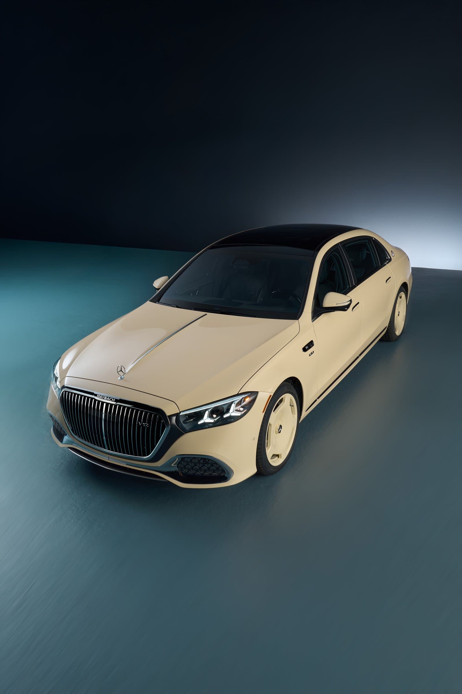 Light ivory paint over a black roof