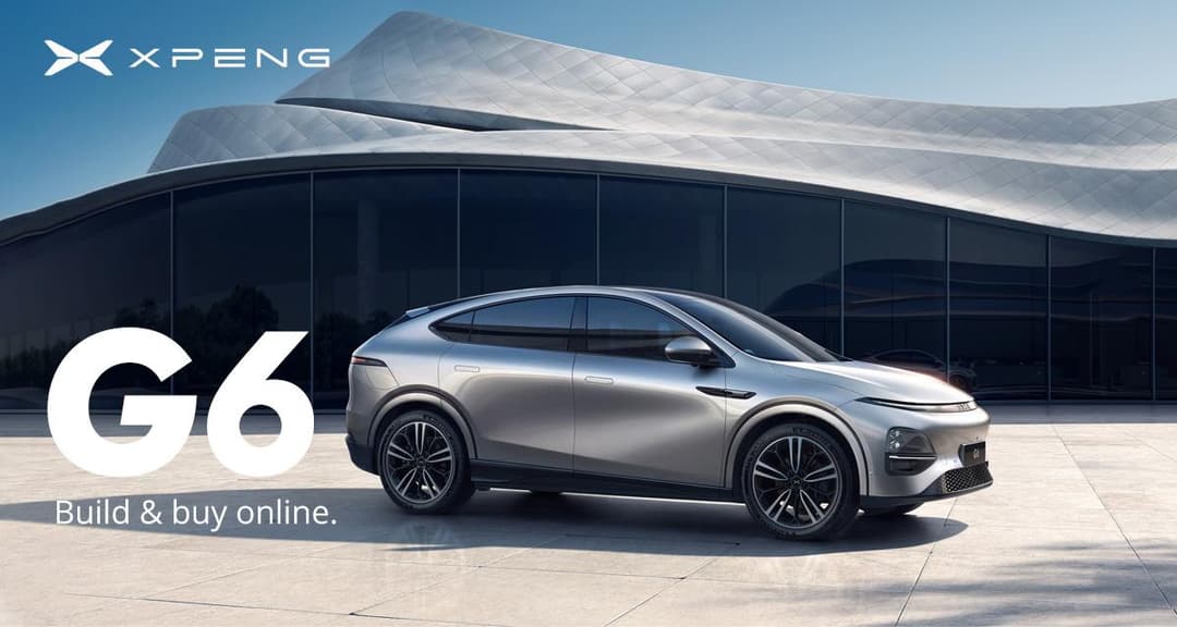 2026 Xpeng G6 mid-size electric SUV