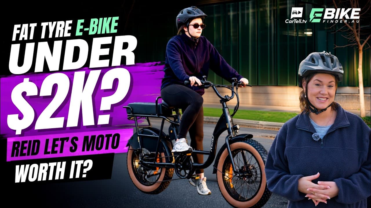 Reid Reid Let's Moto Fat Tyre eBike, reviewed on CarTell.tv