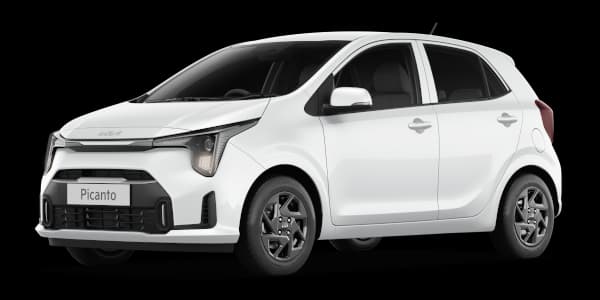 2027 Kia Picanto city car in Clear White