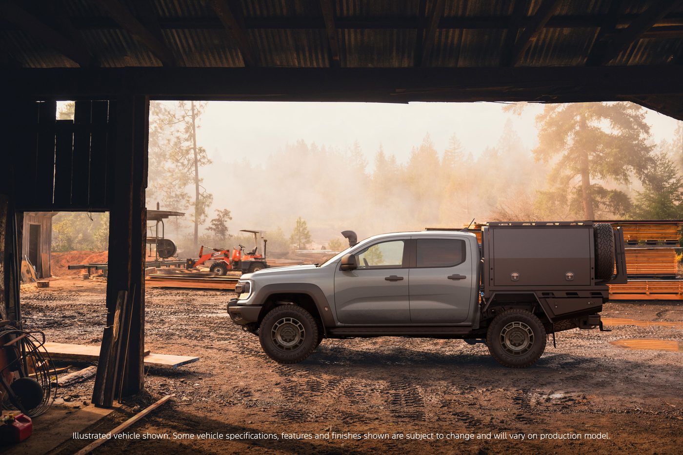 Ford Ranger Super Duty in Command Grey