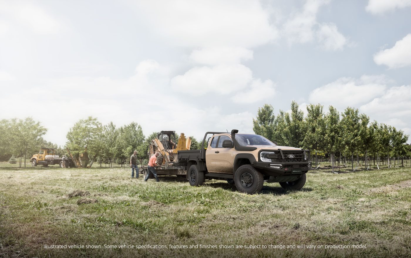Ford Ranger Super Duty in Seismic Tan
