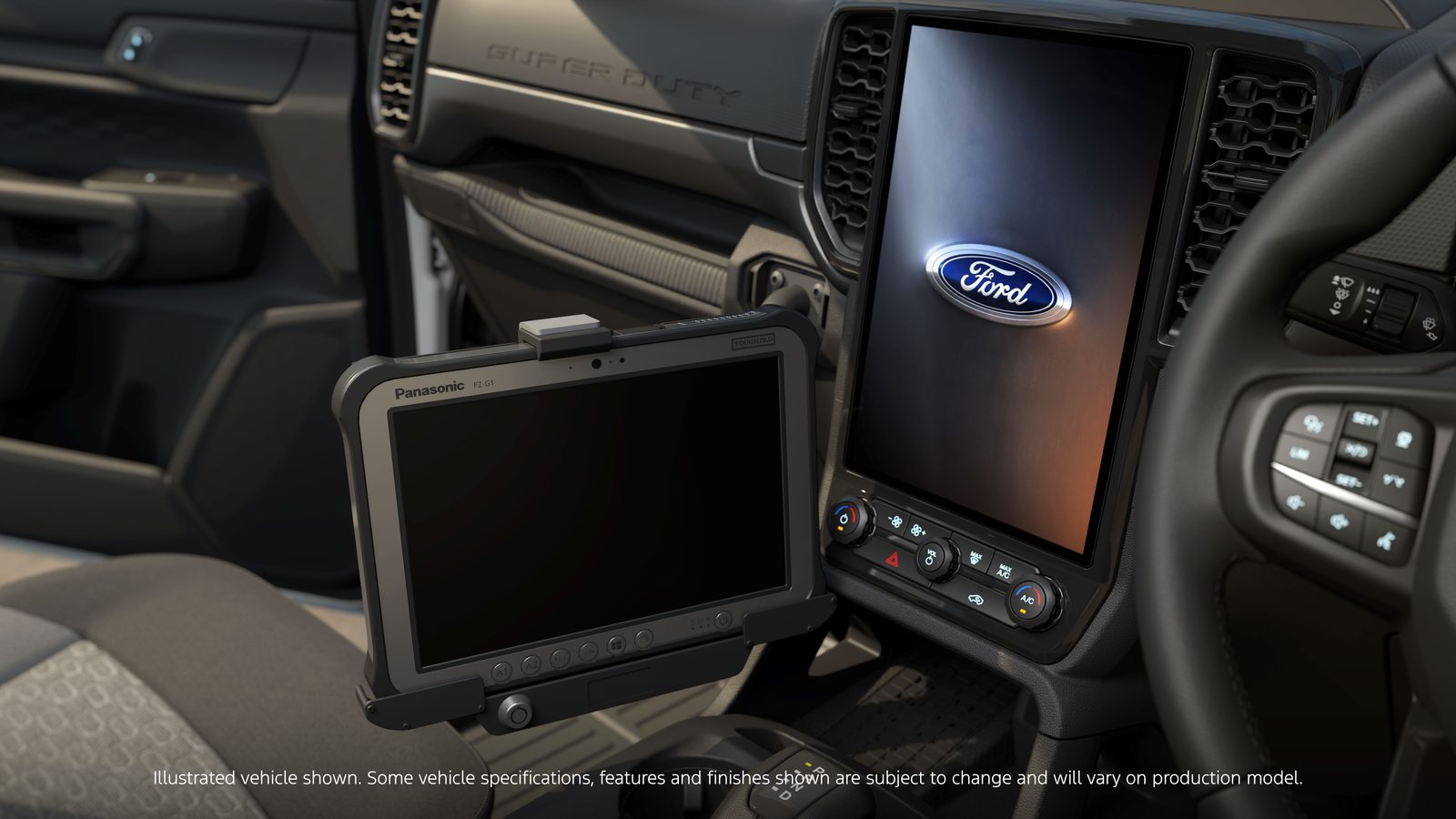Ford Ranger Super Duty cabin