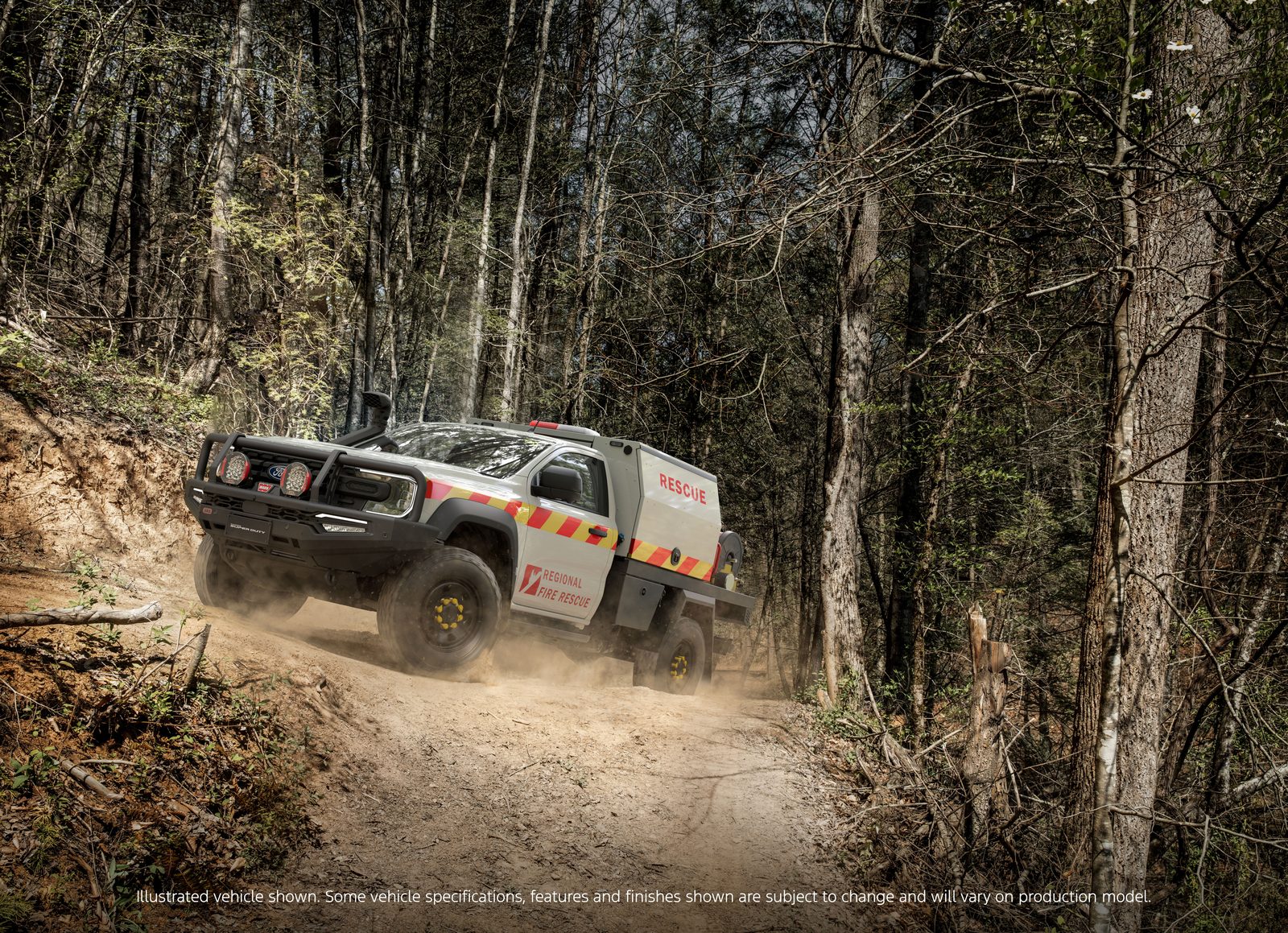 Ford Ranger Super Duty in fire service
