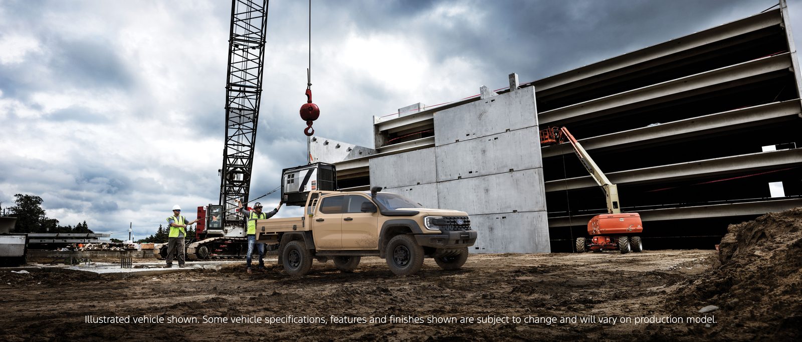 Loading a generator into a Ford Ranger Super Duty tub