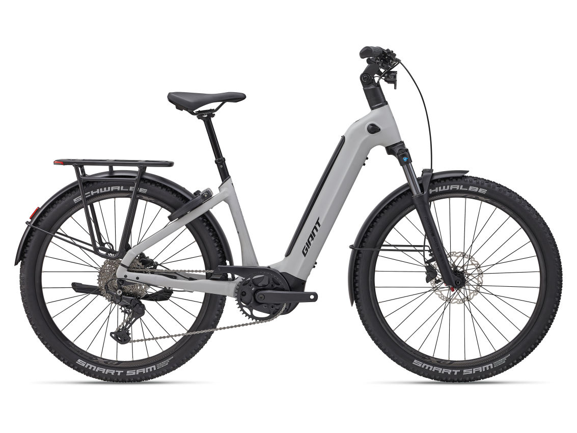 giant AnyTour X E+ 3 electric bike, side profile on white background