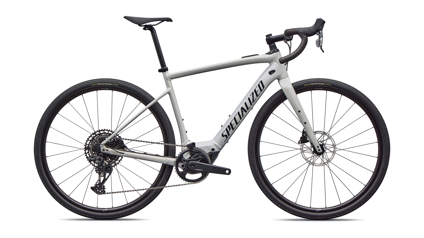 specialized Turbo Creo 2 Comp E5 (SRAM Apex Eagle) electric bike, side profile on white background