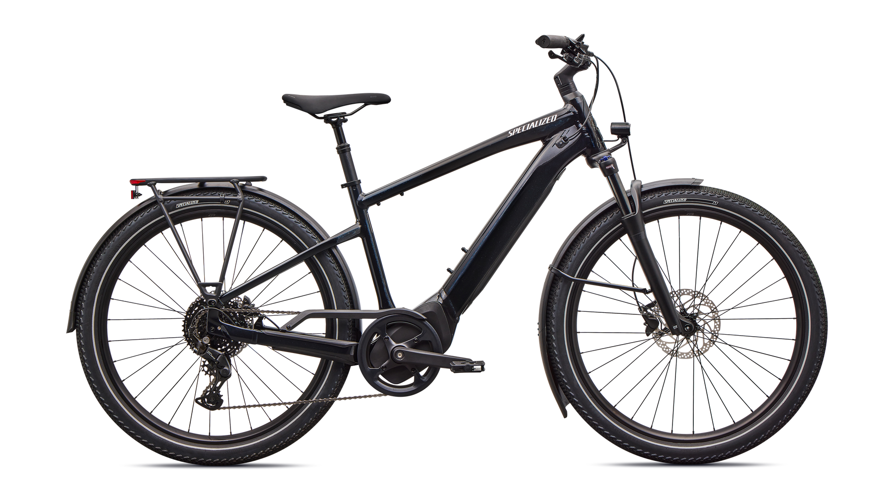 specialized Turbo Vado 4.0 electric bike, side profile on white background
