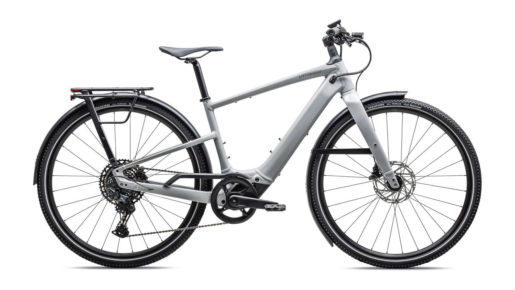 specialized Turbo Vado SL 2 5.0 EQ electric bike, side profile on white background