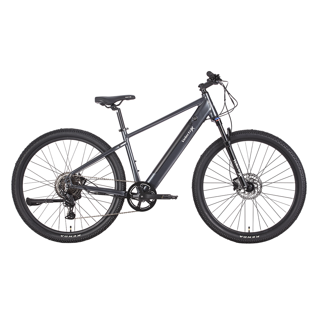VelectriX Ascent 29 trail e-MTB e-bike, side profile on white background